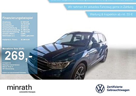 VW Tiguan Volkswagen Life 1.4 eHybrid DSG ACC+LED+NAVI+RFK+SHZ