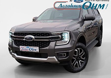 Ford Ranger Limited DOKA 2.0 4x4 - HARDTOP - AHK - AC