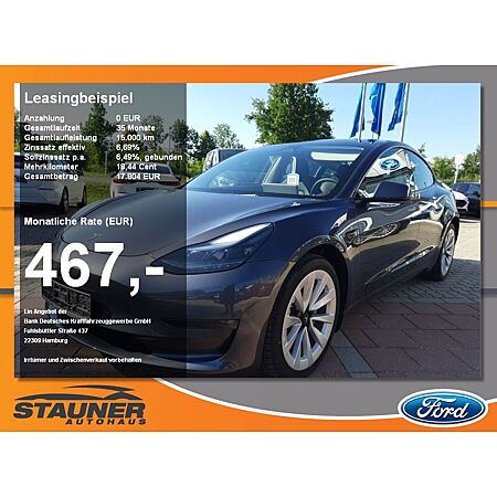 Tesla Model 3 leasen Tesla Model 3 leasen