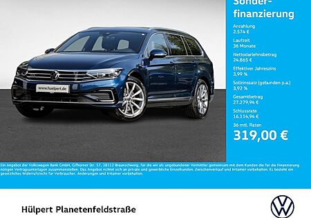 VW Passat Variant Volkswagen 1.4 HYBRID GTE LEDER AHK CAM LM18