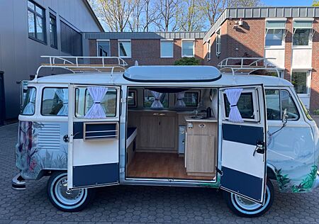 VW T2 Volkswagen Camper mit Hubdach, H-Zulassung, Dachträger