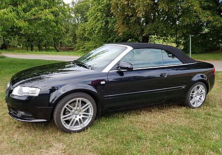 Audi Cabriolet 1.8l S-Line, schwarz metallic, TOP