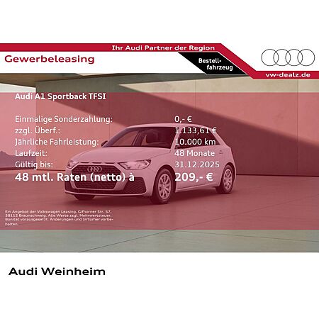 Audi A1 leasen