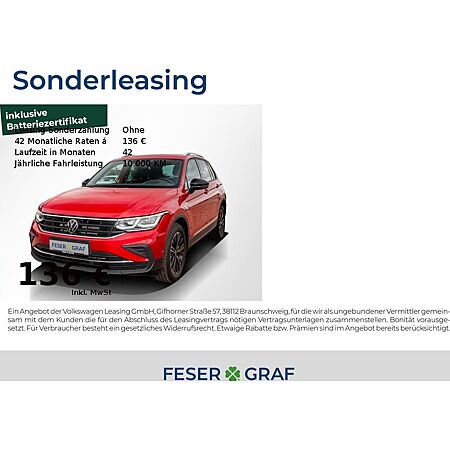 VW Tiguan leasen