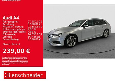 Audi A4 Av 40 TDI qu advanced 18 AHK ACC NAVI CAM