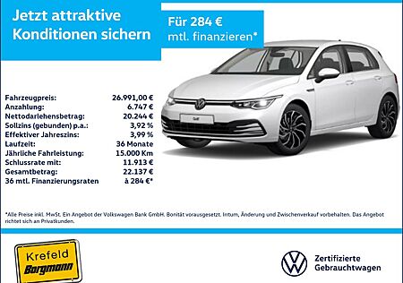 VW Golf Volkswagen VIII 2.0 TDI Style AHK LED ACC NAVI SHZ PDC
