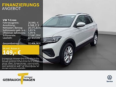 Volkswagen T-Cross 1.5 TSI DSG LIFE ACC APP-CON PDC+ KAMERA