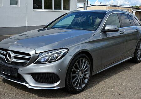 Mercedes-Benz C 220 T AMG LED Navi Panorama Leder Scheckheft