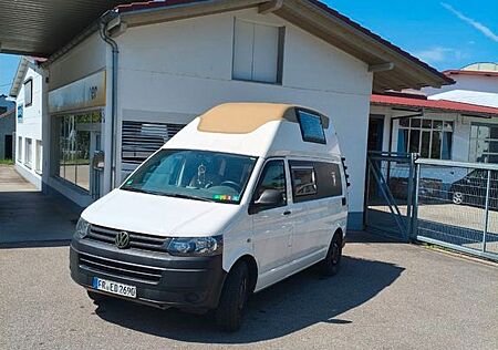 VW T5 Transporter Volkswagen T5.2 Camper Hochdach, Schreiner-Ausbau,