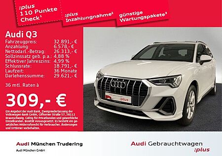 Audi Q3 35 TFSI S tronic S line MMI+ AHK Komfort-Pake