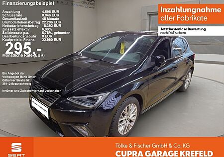 Seat Ibiza 1.0 TSI FR ACC FLA SHZ LM LED KeyLess PDC