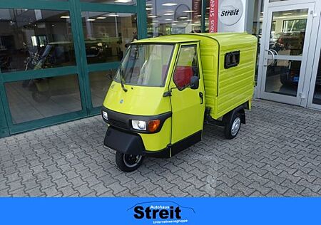 Piaggio APE 50 Kasten Fenster Heckklappe Unterbodenschut