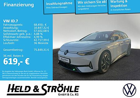 VW ID.7 Volkswagen Tourer GTX 4M AHK PANO WÄPU HuD MATRIX NAVI