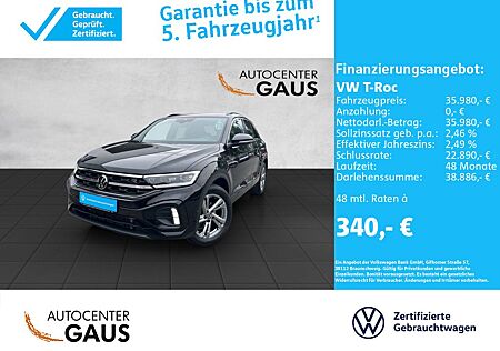VW T-Roc Volkswagen R-Line 1.5 TSI DSG*LED*ACC*Navi*Klima