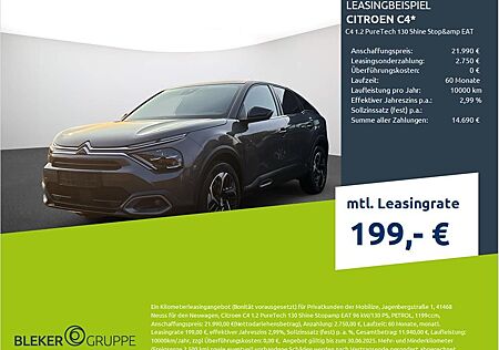 Citroën C4 1.2 PureTech 130 Shine Stop&amp EAT