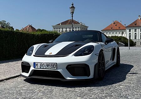 Porsche Boxster Spyder RS Weissach-Paket Race-Tex Carbon Chrono