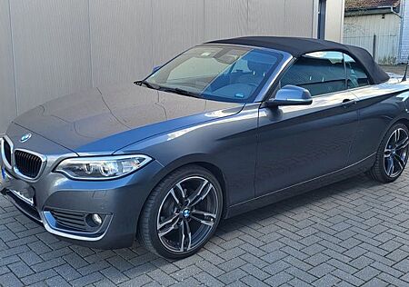 BMW 218d Cabrio voll ausgestattet / 18 Zoll
