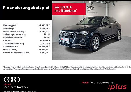 Audi Q3 40 TFSI QUATTRO S-Line+NAVI+LED+AHK+VIRT COC+