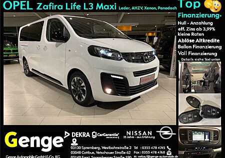 Opel Zafira Life Tourer L 3 7-Sitzer-Leder-Pano-AHK
