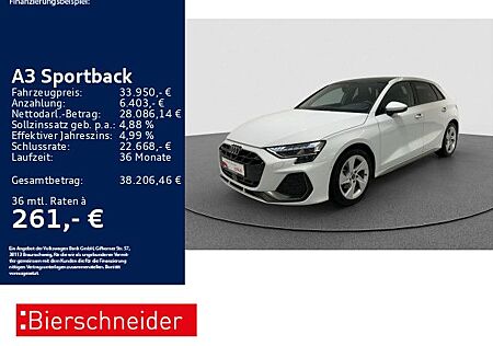 Audi A3 Sportback 35 TFSI S-Line AHK PANO NAVI LED SH