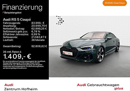 Audi RS5 RS 5 Coupé*EUPE 130.190*B&O*HUD*290 km/h*Pano*La