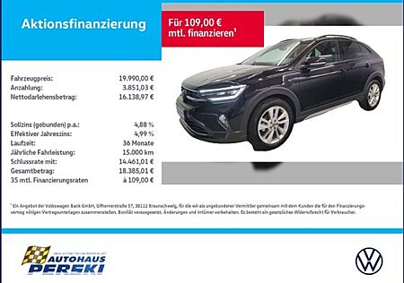 VW Taigo Volkswagen 1.0 TSI Move KLIMA, NAVI, MATRIX-LED, ACC