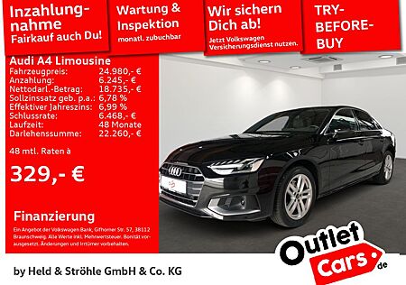 Audi A4 Limousine advanced 5 TDI S tronic BUSINESS