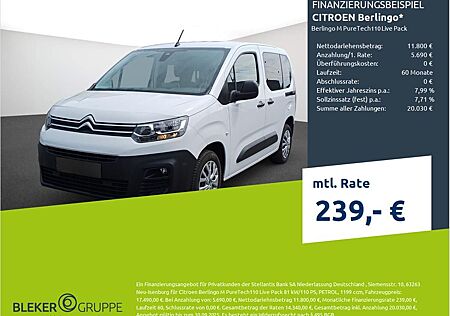 Citroën Berlingo M PureTech110 Live Pack