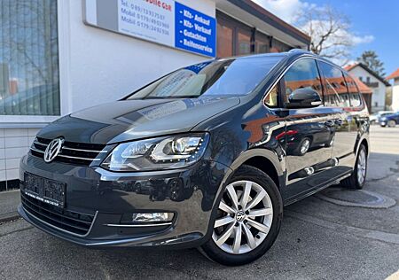 VW Sharan Volkswagen 2,0TDI Highline Pano+Leder+Xenon+6 Sitzer