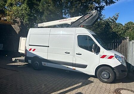 Renault Master mit Arbeitsbühnenaufbau KLUBB K38P