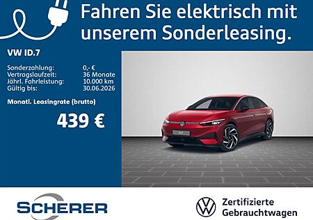 VW ID.7 Volkswagen Pro 77kWh IQ.LIGHT WäPu 360° elek. SITZE