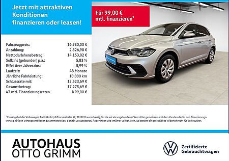 VW Polo Volkswagen 1.0 TSI Life Navi LED SHZ