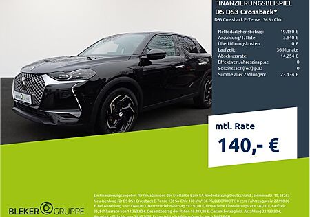 DS Automobiles DS3 Crossback E-Tense 136 So Chic