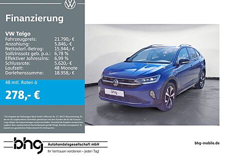 VW Taigo Volkswagen Style 1.0 TSI DSG *DIG.COCKPIT*ACC*LANE-AS