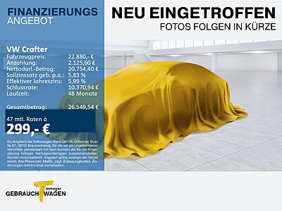 Volkswagen Crafter 35 Kasten NAVI KLIMA AHK