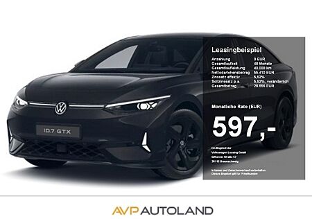 VW ID.7 Volkswagen GTX 4MOTION | PANO | AHK | NAVI | HEAD-UP |