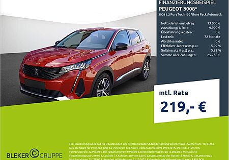 Peugeot 3008 1.2 PureTech 130 Allure Pack Automatik