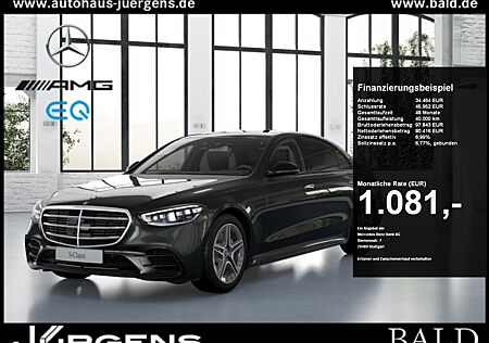 Mercedes-Benz S 500 4M L AMG-Sport/Pano/Burm/Sitzklima/Airm/19