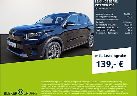 Citroën C3 Turbo 100 S&S Max