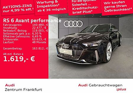 Audi RS6 RS 6 Avant performance 463(630) kW(PS) tiptronic