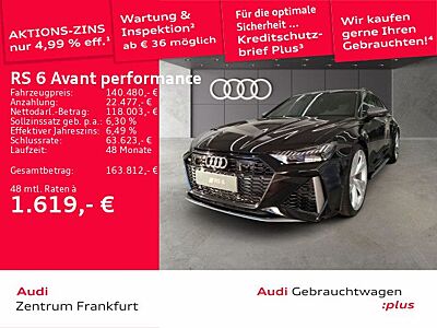 Audi RS 6 Avant performance 463(630) kW(PS) tiptronic