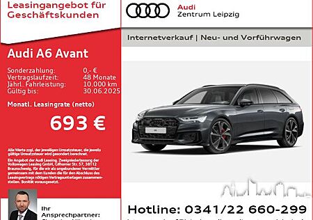 Audi A6 Avant S line 55 TFSI e qu. Pano*AHK*LEDER**