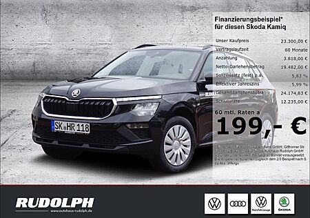Skoda Kamiq 1.0 TSI Essence PDC SHZ Klima LED Gar. Sch