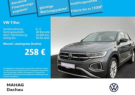 VW T-Roc Volkswagen 1.5 TSI STYLE Navi LED+ AHK DSG