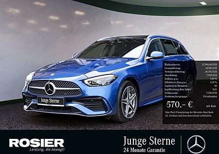Mercedes-Benz C 300 T e AMG Distr. LED Pano Navi SHD Kamera Sp