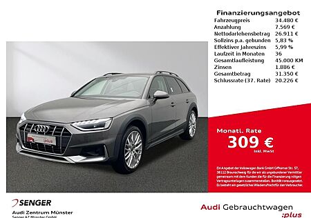 Audi A4 Allroad quattro 40 TDI LED Pano B&O Navi AHK