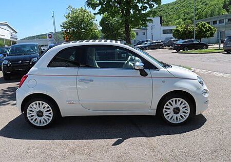 Fiat 500 C DolceVita 1,2 59 PS weiss-Dach gestreift