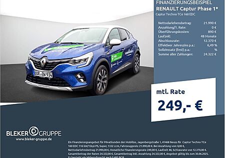 Renault Captur Phase 1 Techno TCe 160 EDC