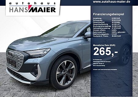 Audi Q4 e-tron S line AHK Pano Matrix Navi VC Kam