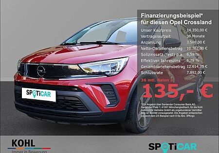 Opel Crossland X Crossland Edition 1.2 Turbo Start-Stop LED Tempo